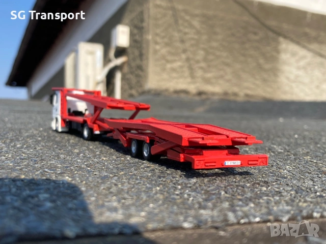 Herpa 1:87 Scania P ROLFO Автовоз, снимка 6 - Колекции - 53275901