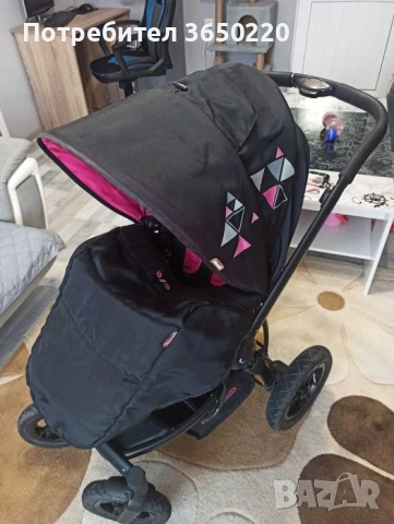 Комбинирана количка Chipolino lumix, снимка 2 - Детски колички - 53152637