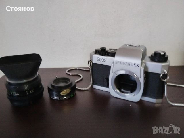 Камера REVUEFLEX 2002 Japan, снимка 4 - Фотоапарати - 48573215