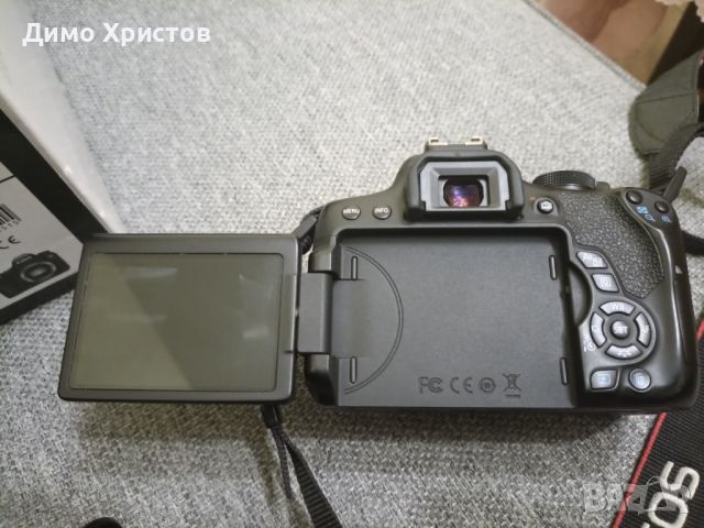 Продавам Фотоапарат Canon EOS 750D, снимка 4 - Фотоапарати - 46200261