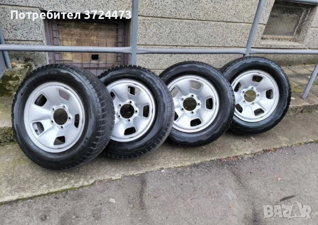 Джанти с гуми 5х139.7