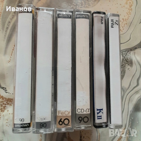 Aудио касети SONY и FUJI - Хром, снимка 7 - Аудио касети - 53985912
