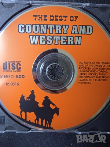 The best of Country and Western - матричен диск кънтри музика, снимка 1 - CD дискове - 46061015