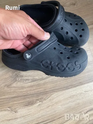 Оригинални черни чехли чехли Crocs ! 36-37 н, снимка 1 - Чехли - 47107948