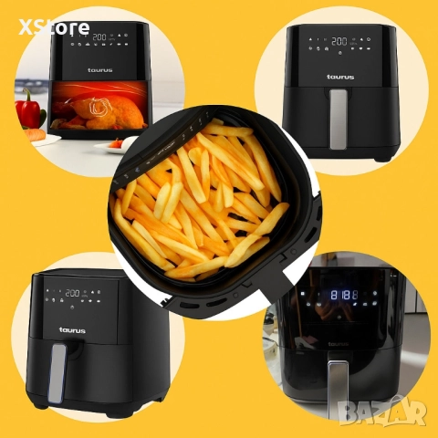 Taurus Living Essentials – фритюрник с горещ въздух (Air Fryer), 5L, 1450W, снимка 5 - Фритюрници - 52437329