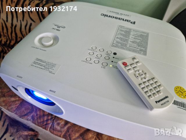 Проектор Panasonic, снимка 4 - Плейъри, домашно кино, прожектори - 45838980