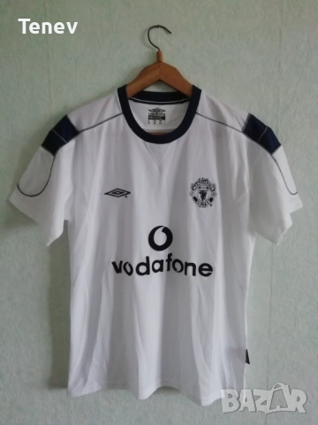 Manchester United Beckham Umbro 2000/2001 оригинална тениска фланелка Бекъм Манчестър Юнайтед екип , снимка 3 - Тениски - 52883314