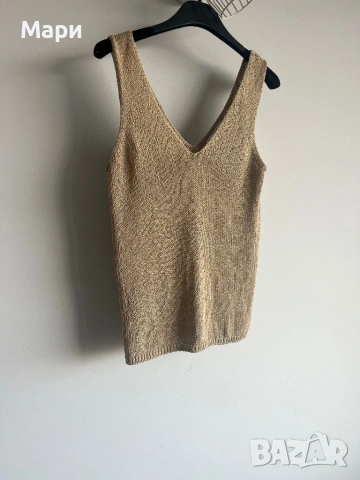 Сет дънки Mango premium, топ Mango, още един памучен топ, снимка 5 - Комплекти - 53947713