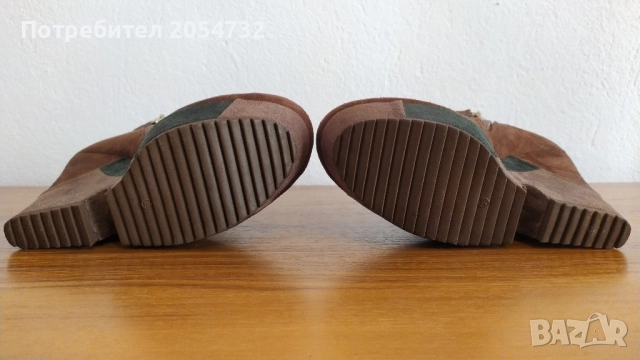 Боти на висока платформа, 38-ми номер, снимка 10 - Дамски боти - 52289503