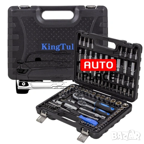 Гедоре комплект 108 части KingTul, снимка 2 - Гедорета - 53935700