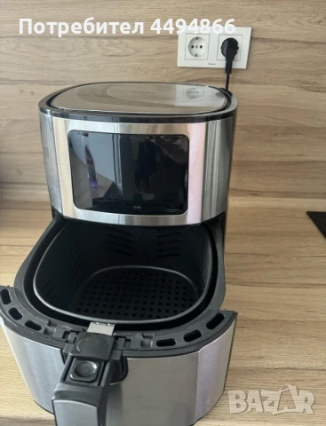 Фритюрник с горещ въздух Voltz, снимка 3 - Фритюрници - 50578795