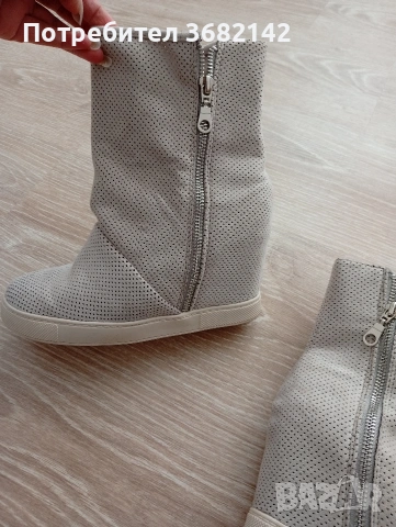 продавам дамски велурени боти , снимка 4 - Дамски боти - 53872694