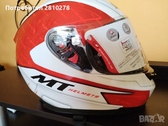 Продавам каска MT Blade Boss р/р S, снимка 5 - Спортна екипировка - 52183371