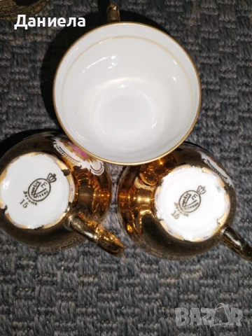 Златен сервиз с рисунки на Ромео и Жулиета , снимка 7 - Сервизи - 50675284