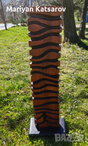 Дървена скулптора, снимка 2 - Статуетки - 44966288