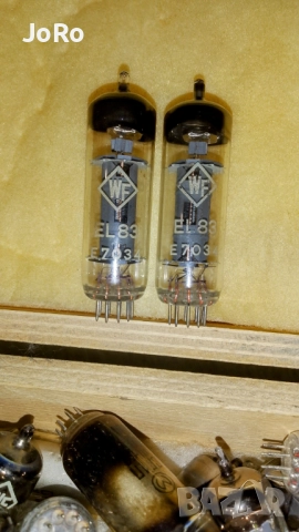 Две двойки Радиолампи EL83 Tesla u RFT, beam-power pentode. , снимка 4 - Ресийвъри, усилватели, смесителни пултове - 52518348