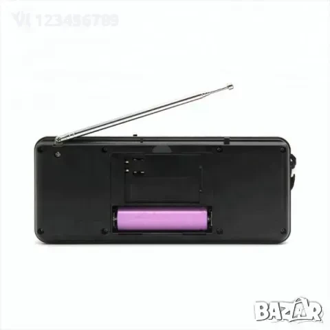 Преносимо радио JOC H1822UR, USB, SD карта, Акумулаторна батерия, снимка 3 - Радиокасетофони, транзистори - 50796356
