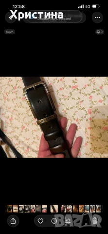 Мъжки колан Teodor Екатерина кожа , снимка 2 - Колани - 52318270