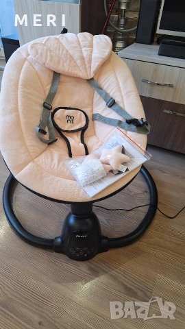 Електрическа люлка шезлопг Мони, снимка 3 - За бебешки колички - 53809810