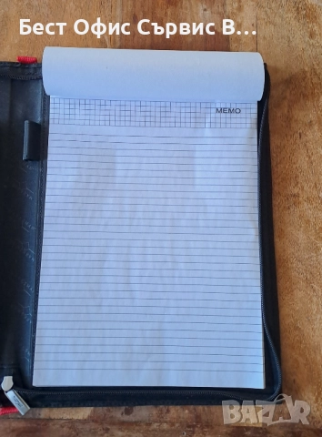 папка луксозна за документи черен с червено без/с цип Марксман Marksman А4, снимка 9 - Ученически пособия, канцеларски материали - 52317703