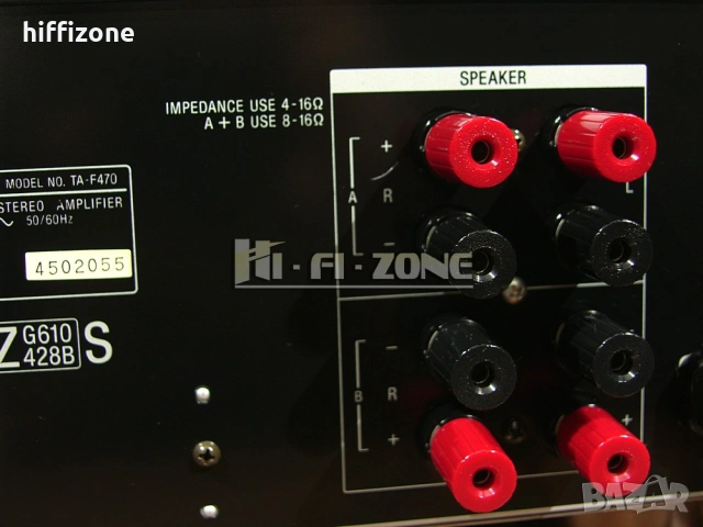 Усилвател   Sony ta-f470 /1 , снимка 9 - Ресийвъри, усилватели, смесителни пултове - 53681589