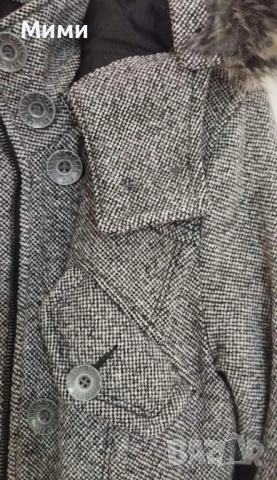 Дамско палто ХС/С, снимка 3 - Якета - 51490633