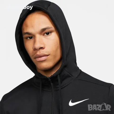 NIKE DRI-FIT - страхотно мъжко горнище КАТО НОВО S, снимка 1 - Спортни дрехи, екипи - 47766901