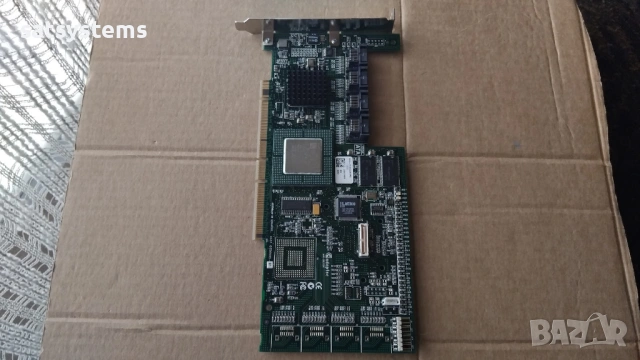 Adaptec AAR-2810SA 8-Port Serial ATA PCI-X RAID Controller Card With 64MB Cache, снимка 6 - Други - 54260192