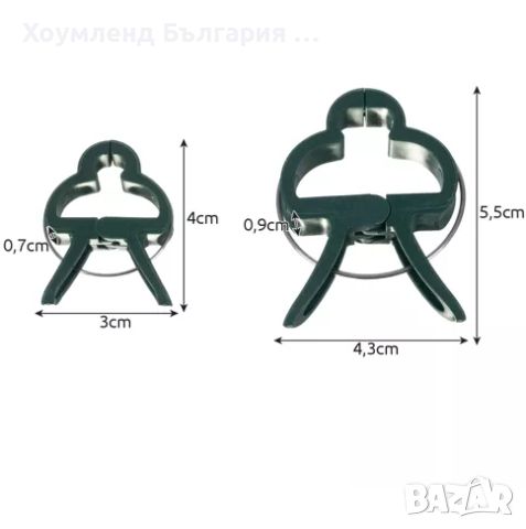 комплект 108 щипки за растения, за връзване на домати и краставици, снимка 5 - Градински инструменти - 45403872