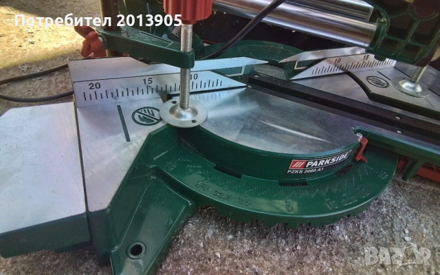 Циркуляр пендула Parkside PKZS 2000 A1, снимка 5 - Циркуляри - 53849209