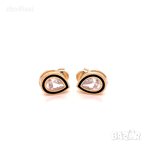 Златни обеци 2,20гр. 14кр. проба:585 модел:32113-1, снимка 1