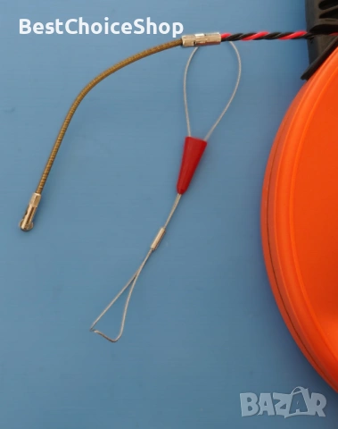 Помощно средство за влачене на кабели 30м спирала с пружина - 5мм PET ролка, снимка 2 - Други инструменти - 54092394