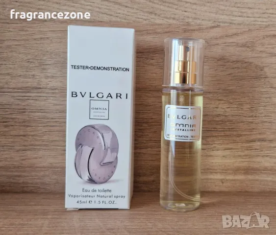 Bvlgari Omnia Crystalline EDT 45 ml - ТЕСТЕР за жени, снимка 1 - Дамски парфюми - 40059474