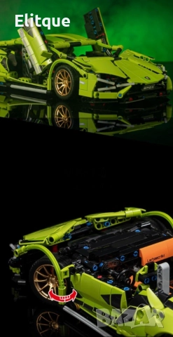 Сглобяема спортна кола с дистанционно управление  WJ61, снимка 12 - Коли, камиони, мотори, писти - 52820390