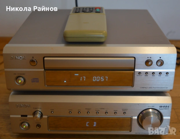Сет HiFi Стерео Ресийвър и CD плеър DENON DRA-F101
