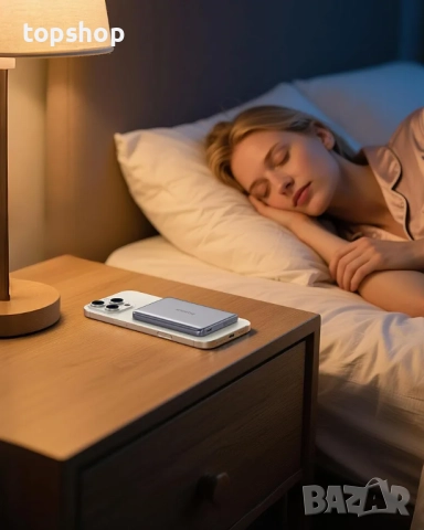 Чисто нова,фабрично запечатана! Външна батерия Baseus Picogo AM41, ултра тънка 10000mAh Qi2 Magsafe , снимка 7 - Друга електроника - 52078130