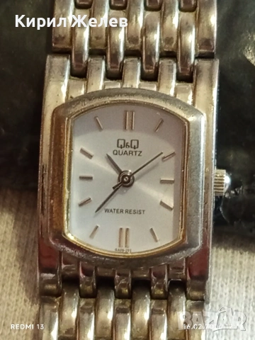Модерен дамски часовник Q/Q QUARTZ JAPAN много красив 24404, снимка 2 - Дамски - 53493228