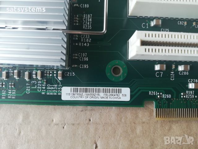  IBM X346 Server Dual PCI-X Riser Card 13M7656AA, снимка 5 - Други - 46461287