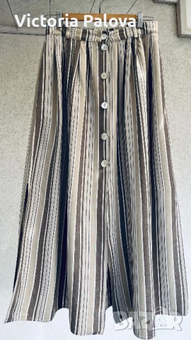 Модерна атрактивна  пола лен и вискоза Германия, снимка 2 - Поли - 50455297