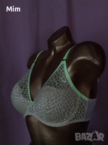  Резервирани 85 С Marie Jo Неоново зелен сутиен с бежава подплата , снимка 5 - Бельо - 53311350