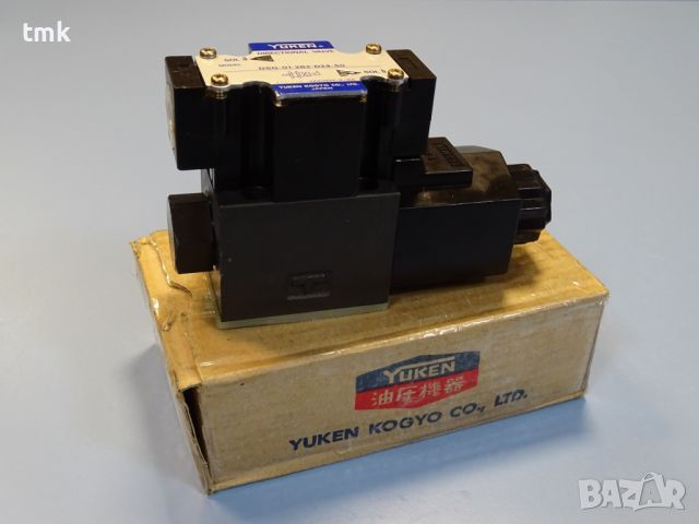 Хидравличен разпределител YUKEN DSG-01-2B2-D24-50 solenoid operated directional valve 24VDC, снимка 10 - Резервни части за машини - 45238586