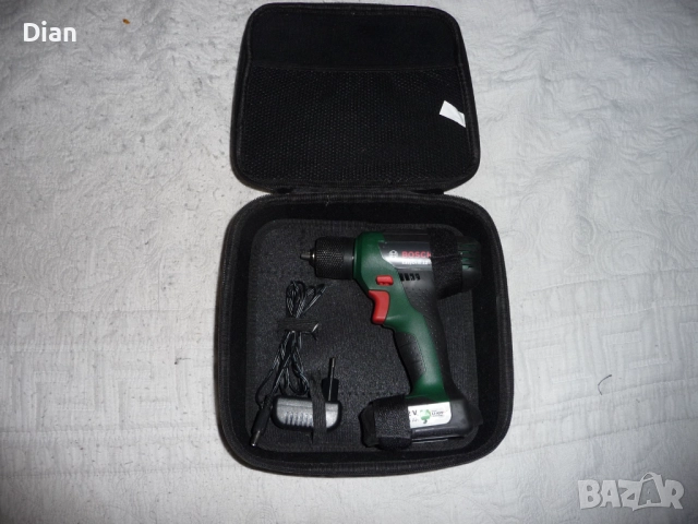 Винтоверт Bosch EasyDrill 12 с Li-Ion батерия , зарядно и чантичка., снимка 4 - Винтоверти - 51938379