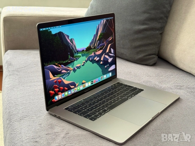 15.4'Macbook Pro 15 2018 Touchbar/Core i7/16GB DDR4/Radeon 555X/256GB, снимка 4 - Лаптопи за работа - 53113974