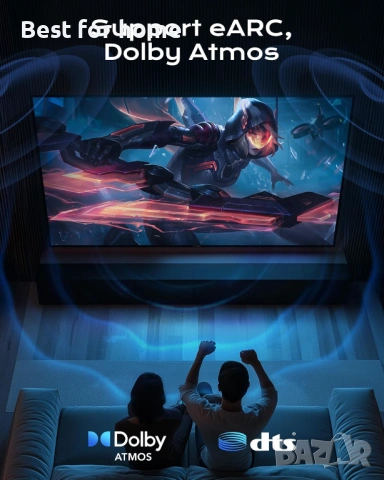 Оптичен HDMI кабел с дължина 65 фута/20 метра, снимка 8 - Друга електроника - 53390246