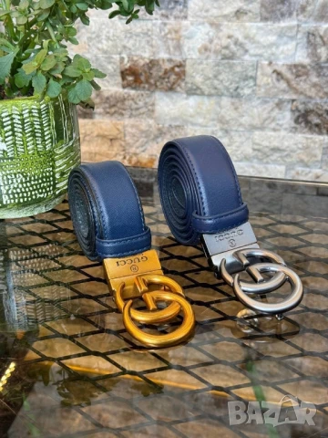 колани от естествена кожа в кутия gucci , снимка 2 - Колани - 50731655