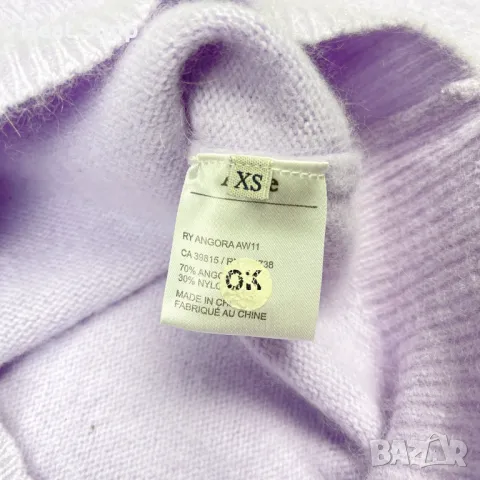 Дамска плетена блуза Acne Studios RY ANgora AW11 Purple Sweater, снимка 3 - Блузи с дълъг ръкав и пуловери - 48576371