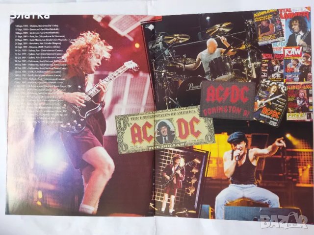 Филм на DVD/CD - AC/DC Live at Donington ЕЙ СИ/ДИ СИ филм концерт. Metallica Металика Death magnetic, снимка 5 - DVD дискове - 42763882