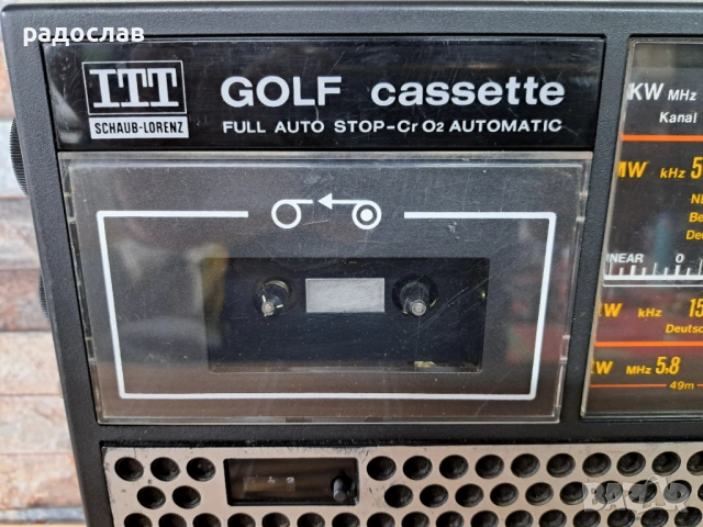 ITT Golf Cassette 108, снимка 2 - Радиокасетофони, транзистори - 53943832