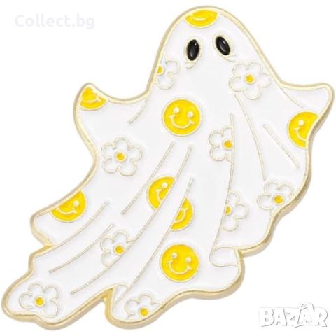 Значки : Ghost Halloween - 4 броя, снимка 4 - Други - 45209722