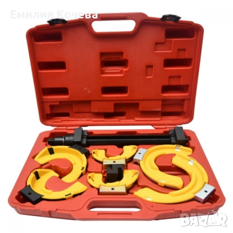 Комплект втулки за скоби за пружини - Преса за монтаж и демонтаж, снимка 2 - Аксесоари и консумативи - 52159224